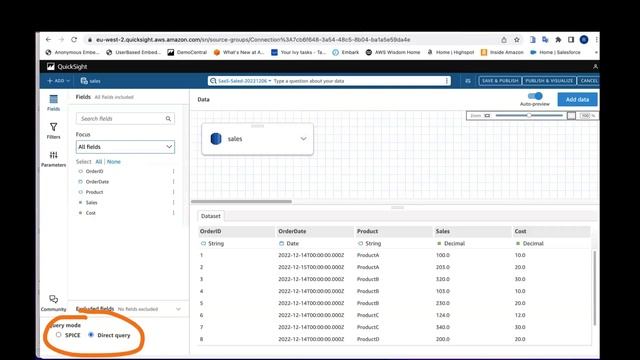 Custom SQL in QuickSight: 2023 Amazon QuickSight Learning Series смотреть онлайн