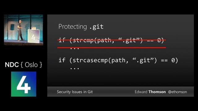 Security Holes in Git - Edward Thomson смотреть онлайн