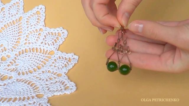 Украшения из проволоки. Новинки апреля. Jewellery wire. What's New in April. смотреть онлайн