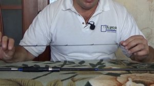 СПИННИНГ КАИДА ЛЕКСУС САПФИР  3 15 ГР, 2,40 СМ ТЕСТ