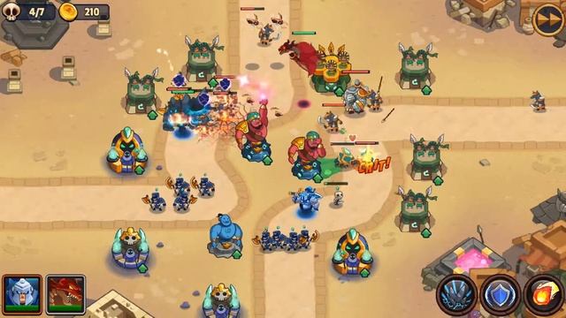 Realm Defense - World 3, level 68 Campaign Mode cleared, 3 stars смотреть онлайн