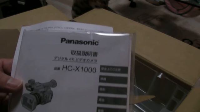 Panasonic HC-X1000 4K 開封動画 とBengal猫と黒猫 смотреть онлайн