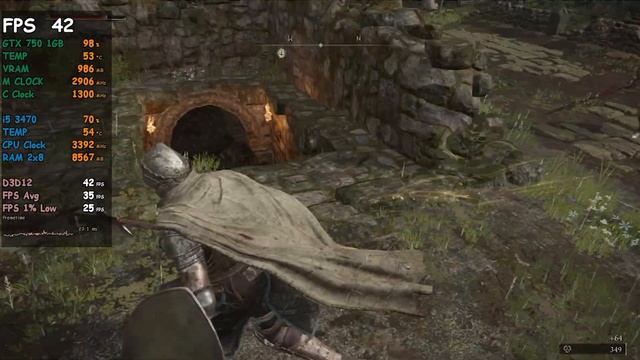 Elden Ring | GTX 750 1GB - i5 3470 | смотреть онлайн