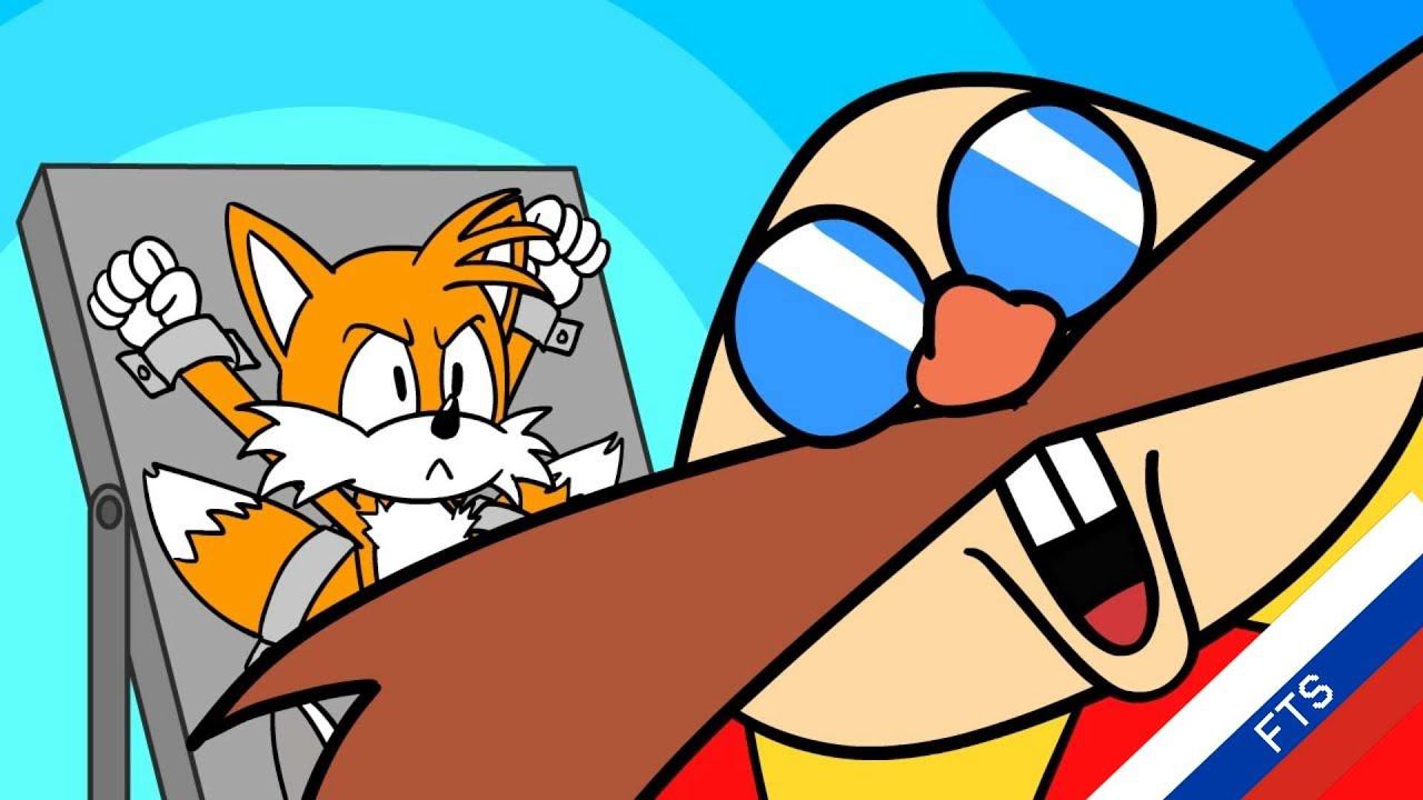 Eggman Captures Tails! A Sonic the Hedgehog Cartoon || НА РУССКОМ смотреть онлайн