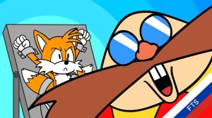 Eggman Captures Tails! A Sonic the Hedgehog Cartoon || НА РУССКОМ