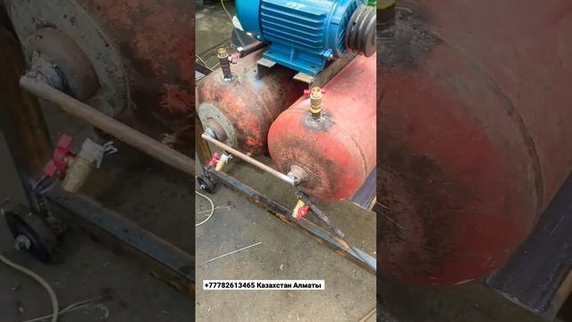 компрессор своими руками из газ баллон, компрессор жасау смотреть онлайн