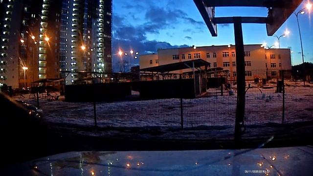 Закат. Как наступает ночь. Верхняя Пышма смотреть онлайн