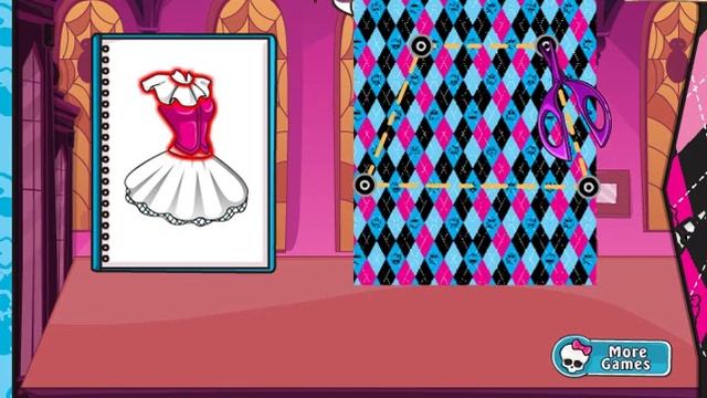 Barbie Monster High Uniform (Барби в образе Монстр Хай) - прохождение игры смотреть онлайн