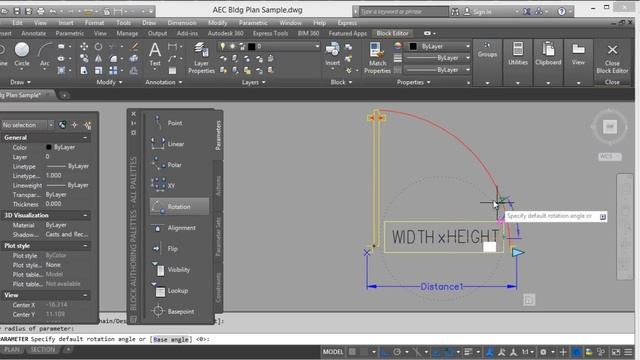 Create a Dynamic Block with Attributes in AutoCAD. Ex. Dynamic Door смотреть онлайн