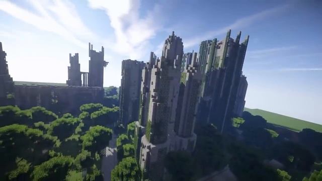 Minecraft - Abandoned City Cinematics (Huge Abandoned City - 1.8.1 Map w/ Download) смотреть онлайн