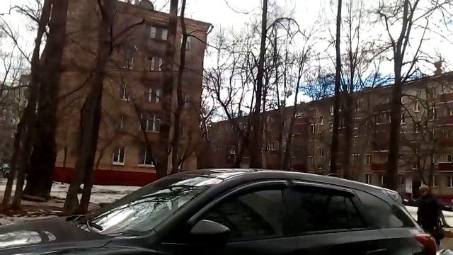 Москва 9 станция метро Войковская Ленинградское шоссе 4-й четвертый Ленинградский проезд зимой днем смотреть онлайн