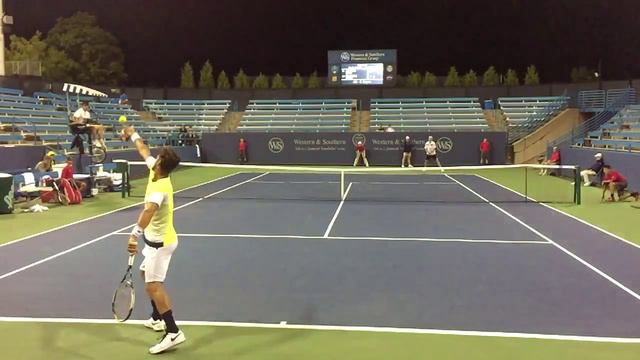 Feliciano Lopez vs. Andreas Seppi Serve and Volley - Slow Motion 120fps смотреть онлайн