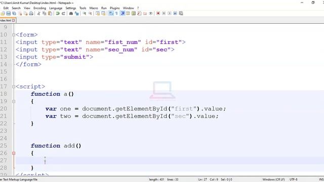 Function Parameters in JavaScript смотреть онлайн
