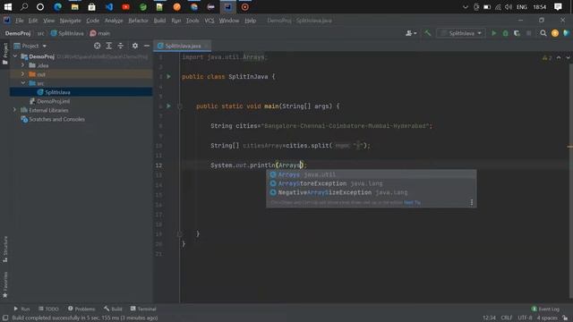 Java Interview Question - how to split a string in java - How to loop an array смотреть онлайн