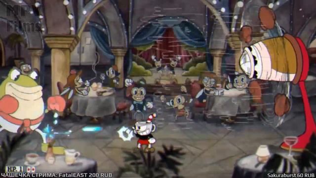 Гуфовский играет в Cuphead #1 (самые интересные моменты) смотреть онлайн