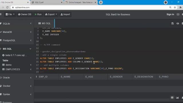 SQL Tutorial 2 - SQL Commands Part 1 #sql #sqltutorial #learnsql #howtolearnsql смотреть онлайн