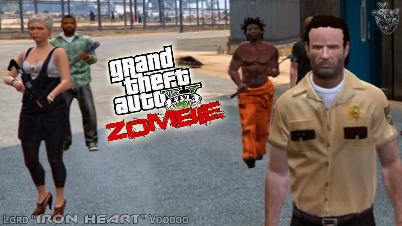 ГТА 5 МОДЫ! РИК ВЕРНУЛСЯ В ТЮРЬМУ! ХОДЯЧИЕ МЕРТВЕЦЫ! ЗОМБИ АПОКАЛИПСИС! МИР GTA V! GTA 5 MODS #128 смотреть онлайн