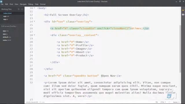 2. Animating Full Screen overlay with Animate.css & Jquery смотреть онлайн