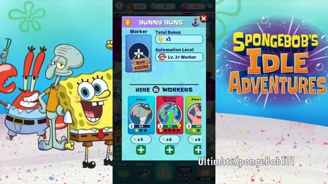 Things Are Finally Speeding Up! | SpongeBob's Idle Adventures Part 7 смотреть онлайн