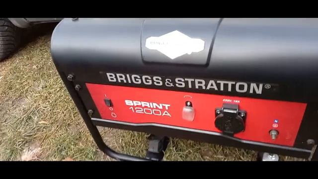 Agregat prądotwórczy Briggs&Stratton SPRINT 1200w смотреть онлайн