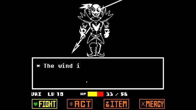 beating genocide undyne in undertale because im bored смотреть онлайн