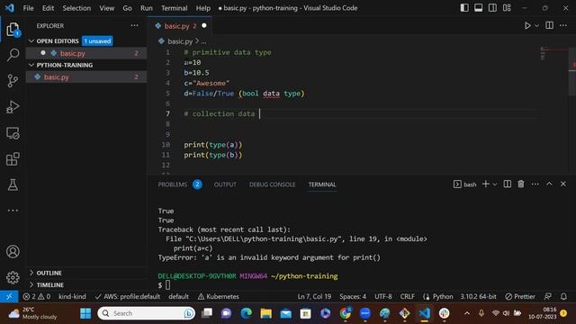 Python Scripting Part 1 | DevOps | Print function | Variable | String | Mutable | Tuple смотреть онлайн