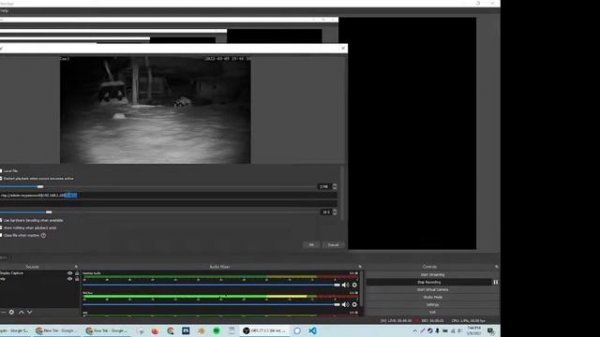 OBS - Connect IP camera as media source - super easy - how to - RTSP
