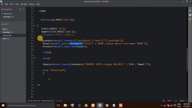 PHP check username already exist or not??part-2 || PHP check username availability part-2 смотреть онлайн