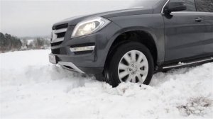 Новый MercedesGL на бездорожье