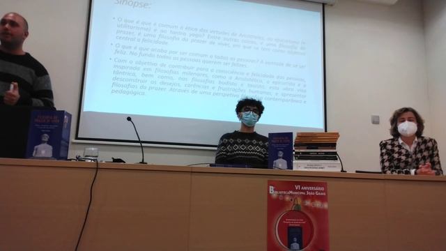 Sessão de lançamento da obra Filosofia do prazer de viver. смотреть онлайн
