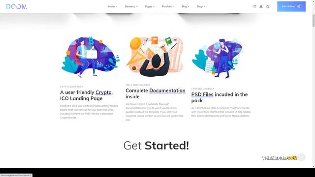 Doom - Multi-Purpose WordPress Theme studio creative Yui смотреть онлайн