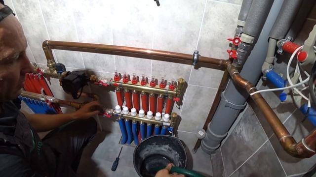 Развоздушка системы отопления частного дома. смотреть онлайн