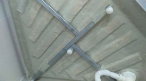 Установка душевого поддона / поддона душевой кабины / Монтаж поддона для душевого угла.