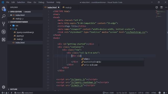 How to Make Countdown Timer in JQuery смотреть онлайн