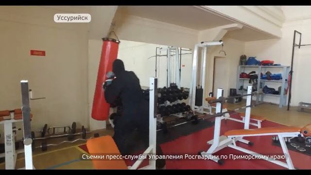 Уссурийские ОМОНовцы празднуют день создания отряда смотреть онлайн