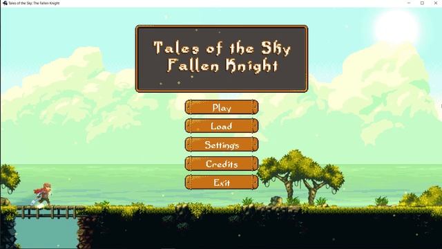 Tales of the Sky: Fallen Knight - Menu Screen LibGDX смотреть онлайн
