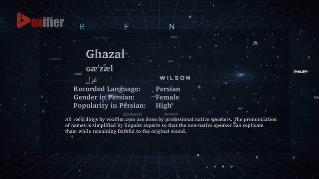 How to Pronunce Ghazal (غزل) in Persian (Farsi) - Voxifier.com смотреть онлайн
