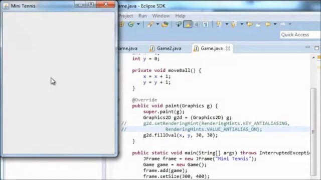 Animation of a moving object. Java Game programming for beginner 2 смотреть онлайн