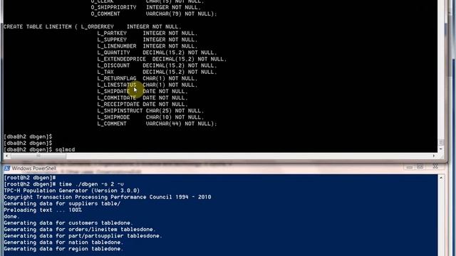 Create a large sample SQL Server on Linux database using TPC-H dbgen смотреть онлайн