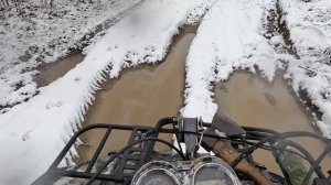 ПОКАТУШКИ НА КВАДРОЦИКЛЕ STELS 500 GT