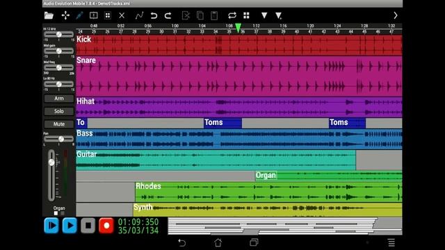 Audio Evolution Mobile for Android смотреть онлайн