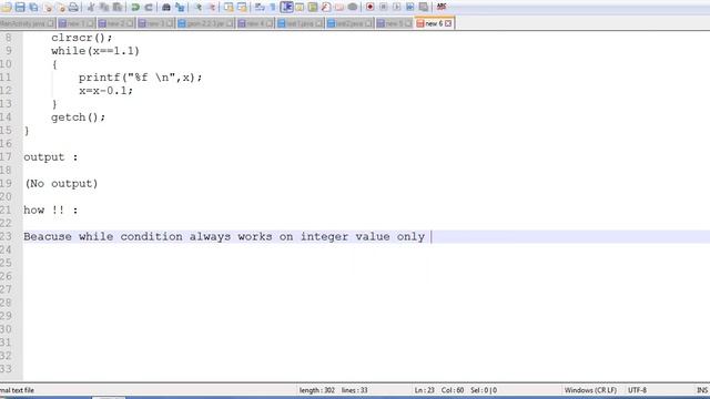 while loop with float value смотреть онлайн