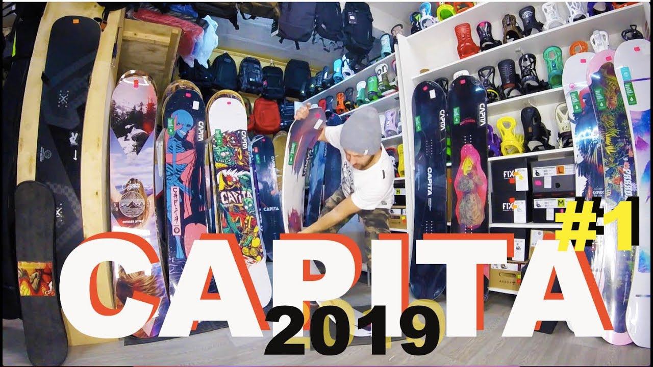 Capita snowboards 2019 #1 - обзор первой поставки сноубордов Capita в Ghetto смотреть онлайн