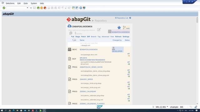 Install ABAP2XLSX - Excel with ABAP - Read and Generate [english] смотреть онлайн
