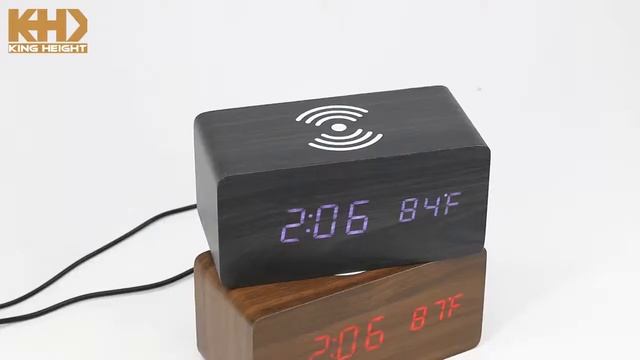 Беспроводная зарядка - будильник смотреть онлайн