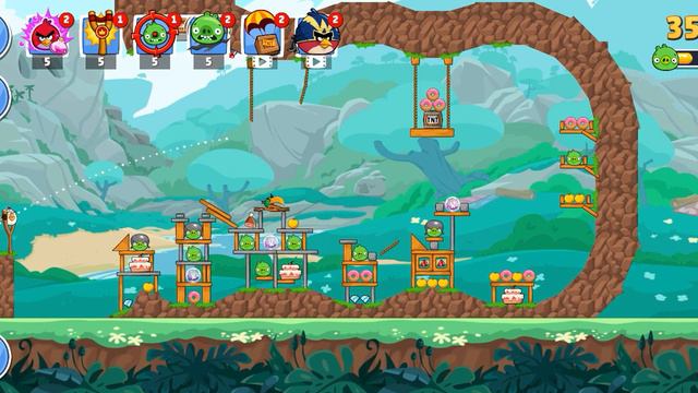 Angry Birds 2 game Leval 47 смотреть онлайн