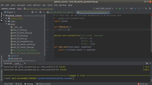 PyTest: Uso de parametrize смотреть онлайн