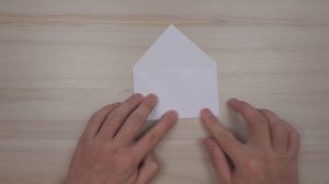Оригами: конверт. Как сделать конверт из бумаги А4 без клея и без ножниц - простое оригами