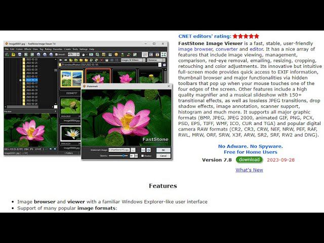 FastStone Image Viewer: LINUX и не снилось! смотреть онлайн