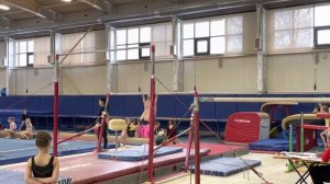 Первенство по спортивной гимнастике среди девочек 3 юношеский разряд_брусья